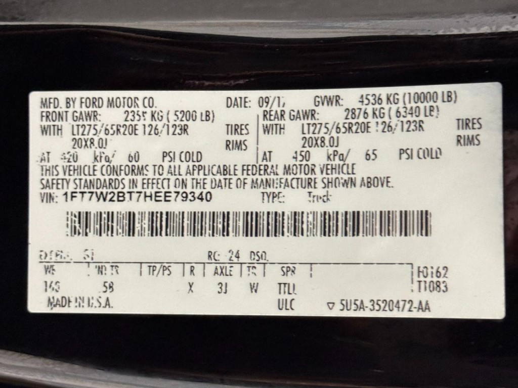 2017 Ford F-250 Image 68