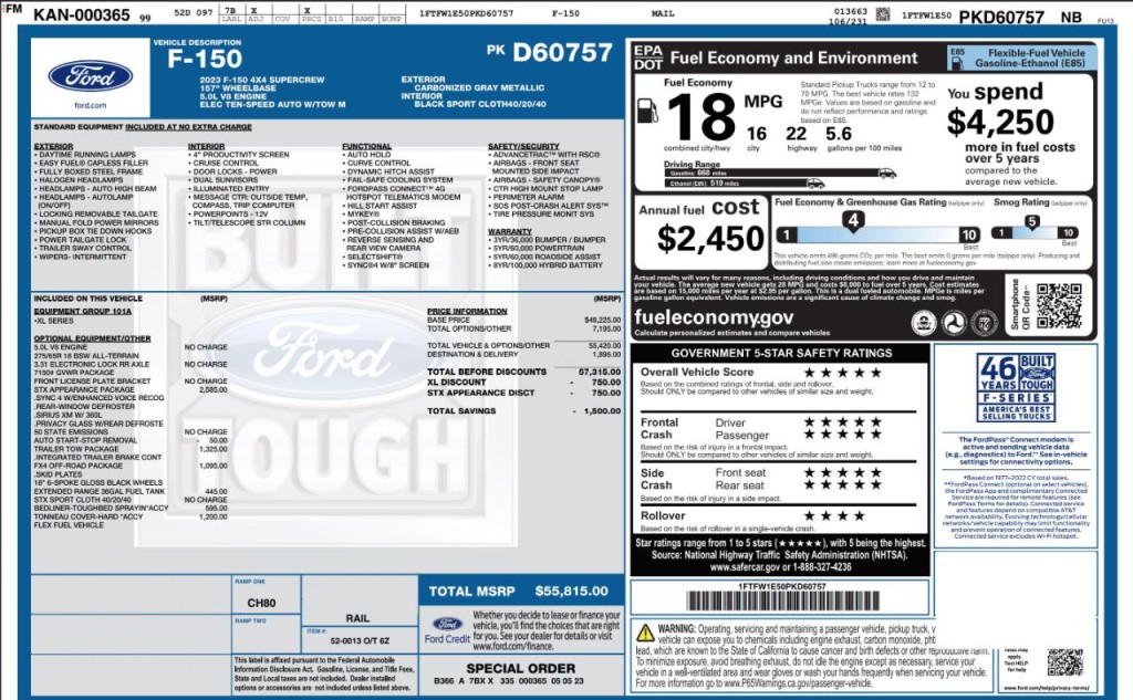 2023 Ford F-150 Image 4