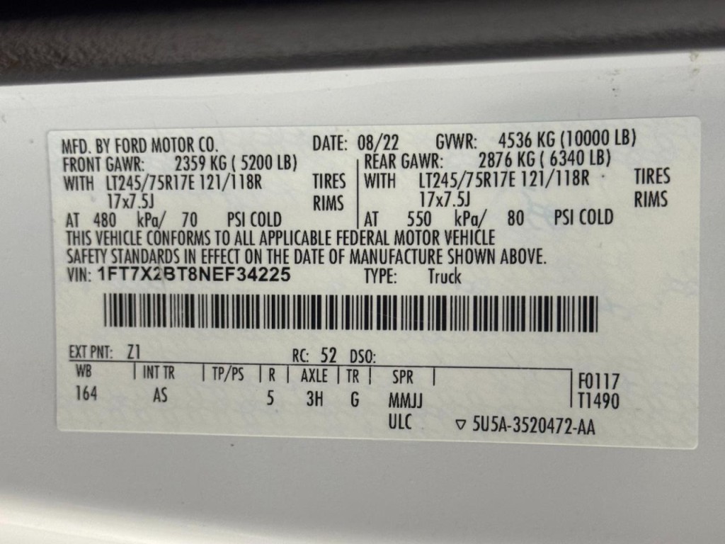 2022 Ford F-250 Image 57