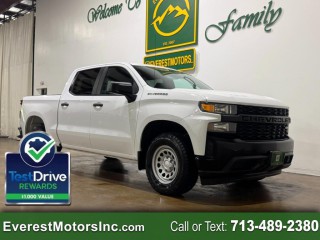 Image for 2021 Chevrolet Silverado 1500 WT CREWCAB SHORT BED 5.3L V8 GAS 1OWNER ID: 7489960