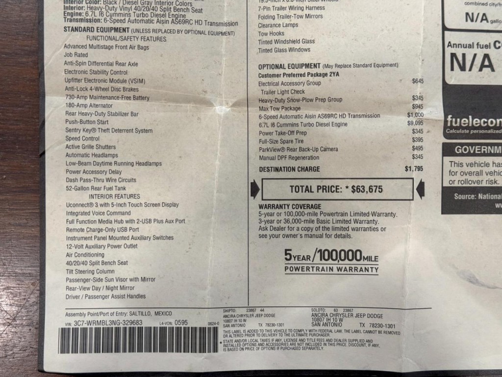2022 RAM 5500 Image 48