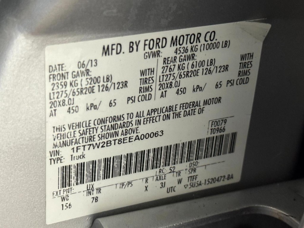 2014 Ford F-250 Image 62