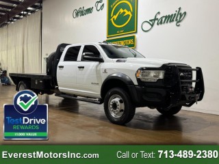 Image for 2022 RAM 5500 TRADESMAN CC 11FT FLATBED PTO DIESEL AISIN 1OWN ID: 7513282