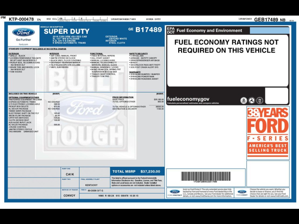 2016 Ford F-250 Image 4