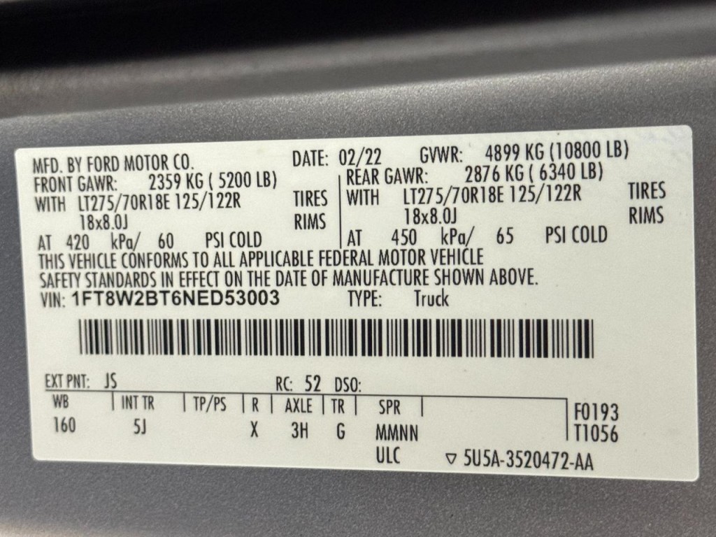2022 Ford F-250 Image 66