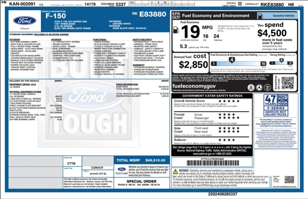 2024 Ford F-150 Image 4