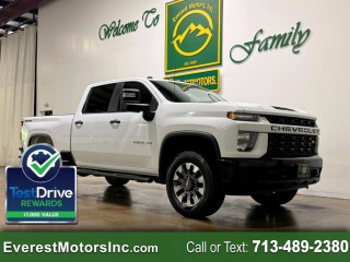 Image for 2021 Chevrolet Silverado 1500 CUSTOM CREWCAB SHORT 6.6L V8 GAS 1OWNER ID: 7559576