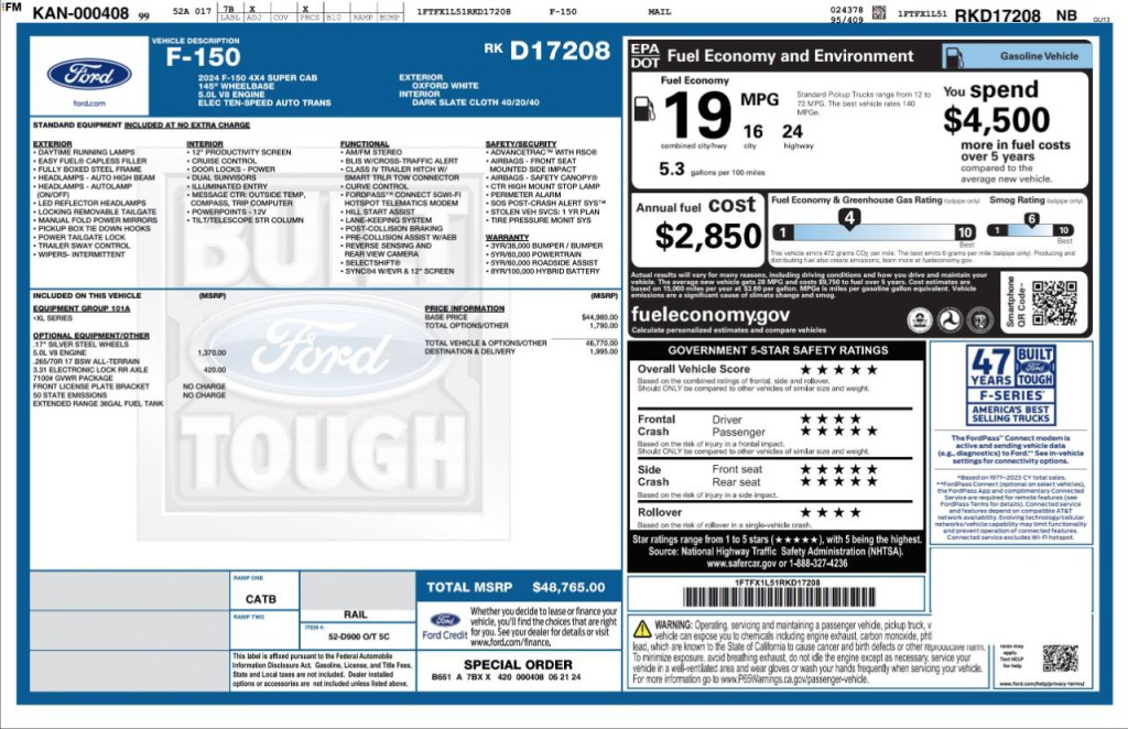 2024 Ford F-150 Image 4