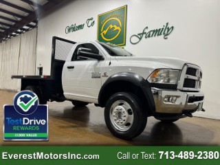Image for 2018 RAM 4500 TRADESMAN REGCAB 10FT FLATBED PTO DIESEL AISIN ID: 7617826