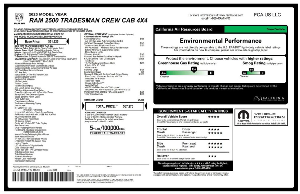 2023 RAM 2500 Image 4