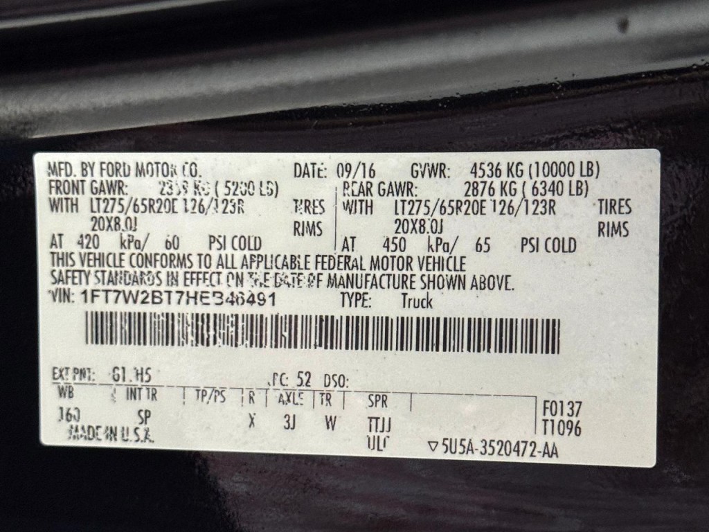 2017 Ford F-250 Image 77
