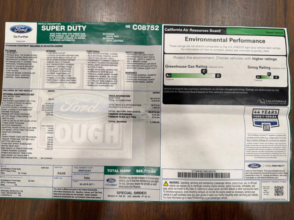2022 Ford F-350 Image 85