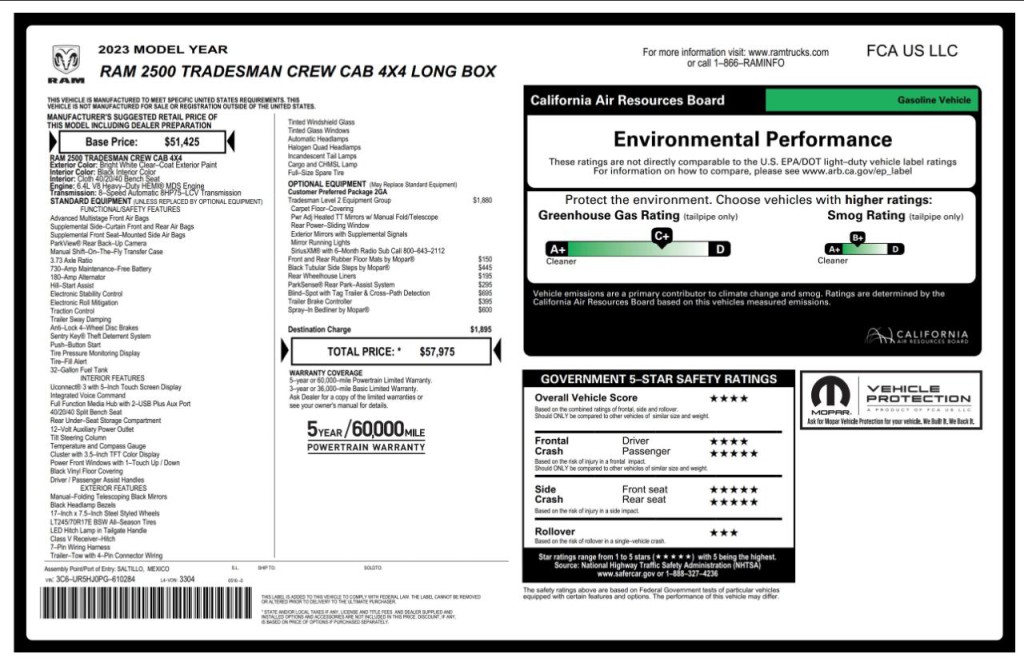 2023 RAM 2500 Image 4