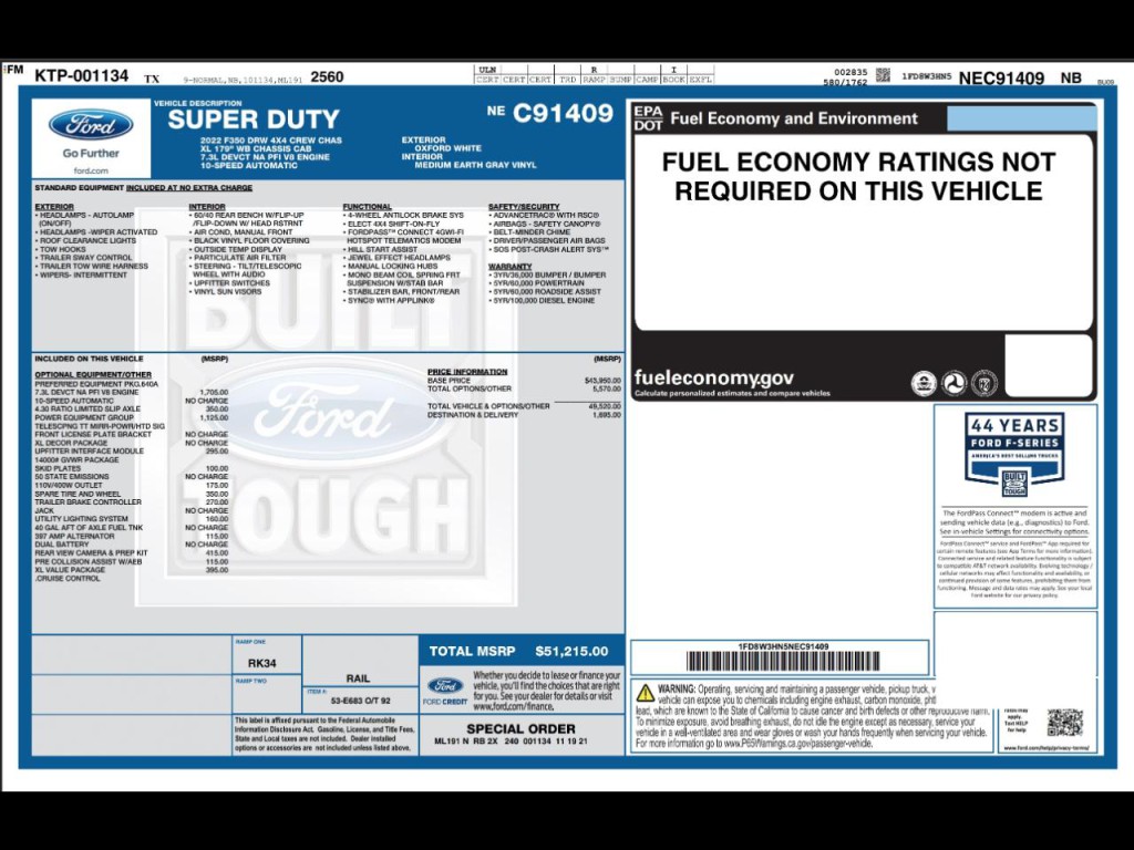 2022 Ford F-350 Image 3