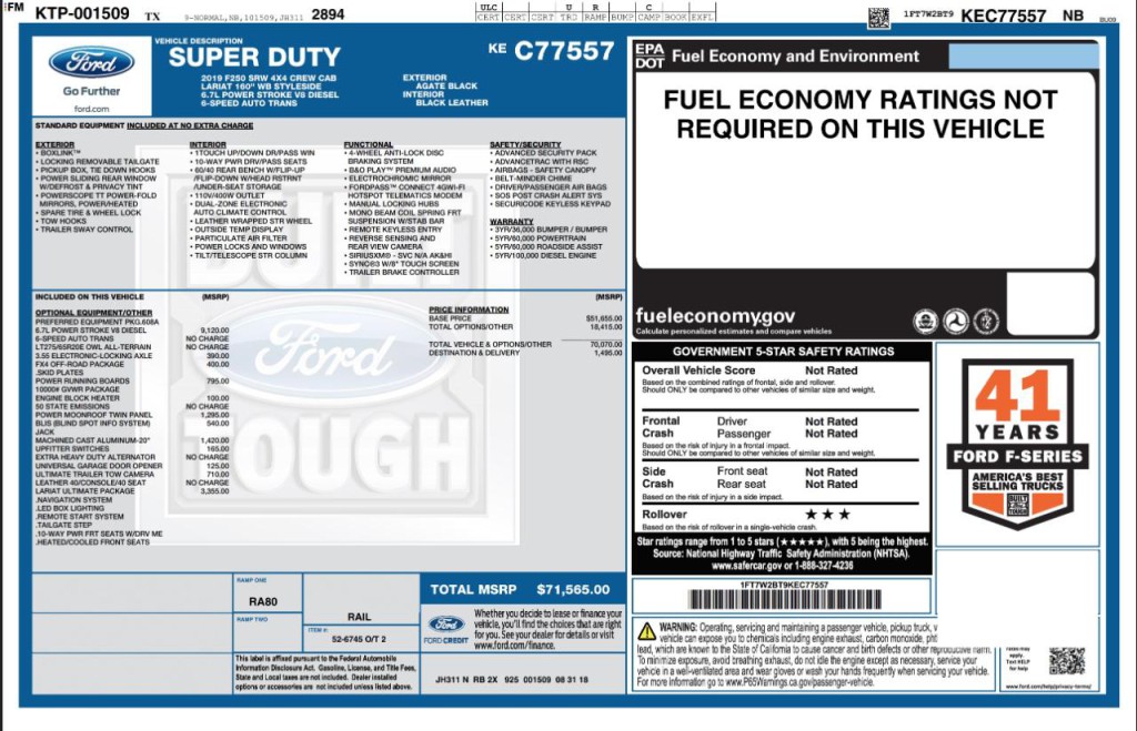 2019 Ford F-250 Image 3