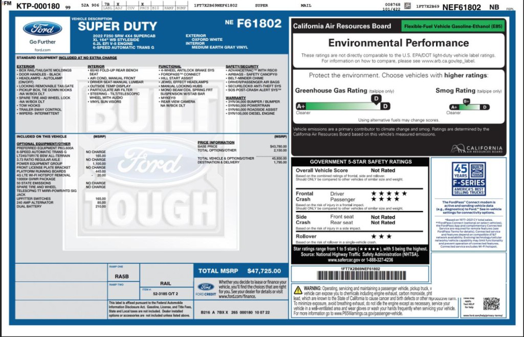 2022 Ford F-250 Image 2