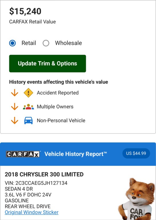 2018 Chrysler 300 Image 7