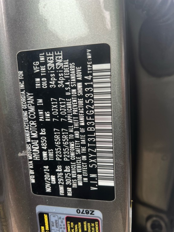 2015 Hyundai Santa Fe Sport Image 11