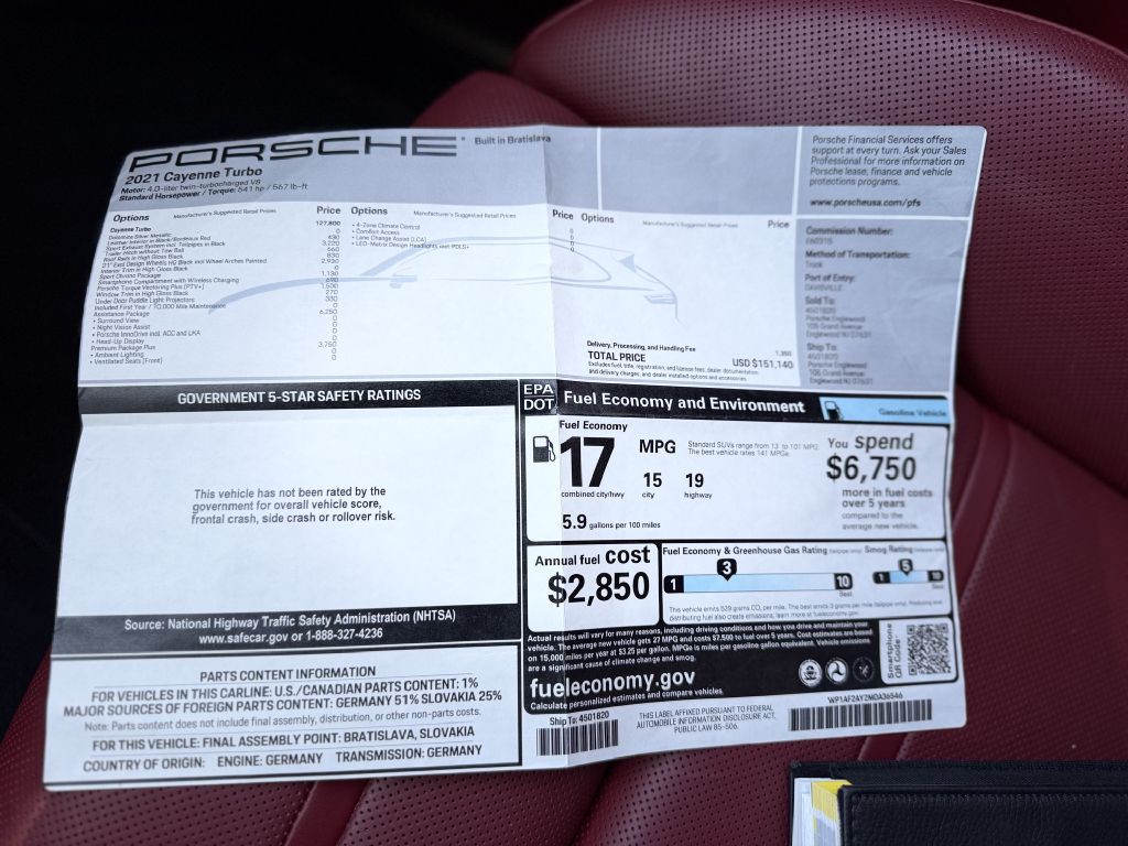 2021 Porsche Cayenne Image 29