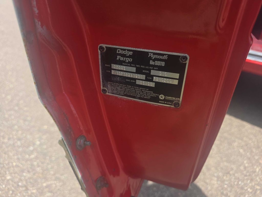 1978 Dodge D-Series Image 35