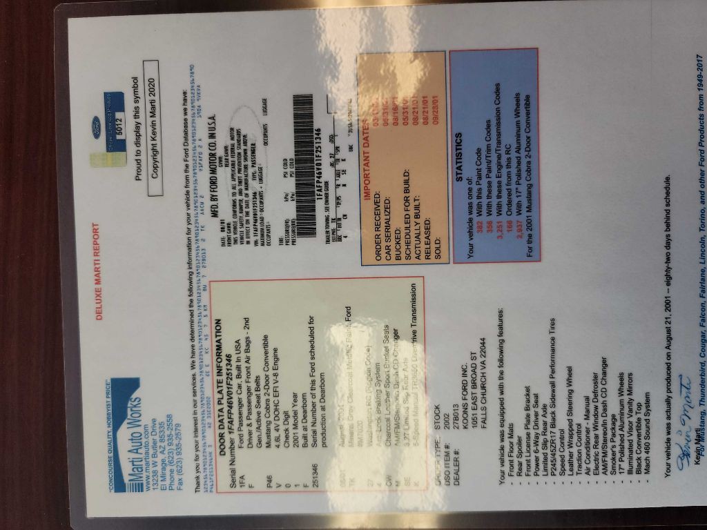 2001 Ford Mustang Image 5