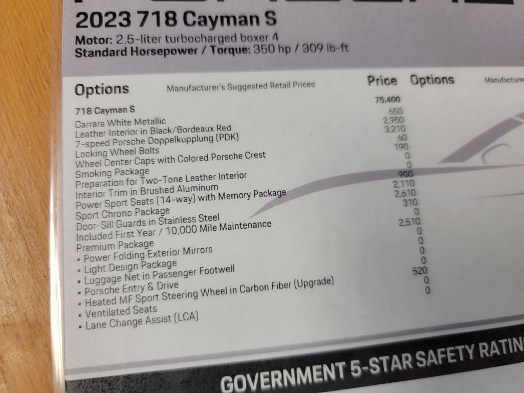 2023 Porsche Cayman Image 39