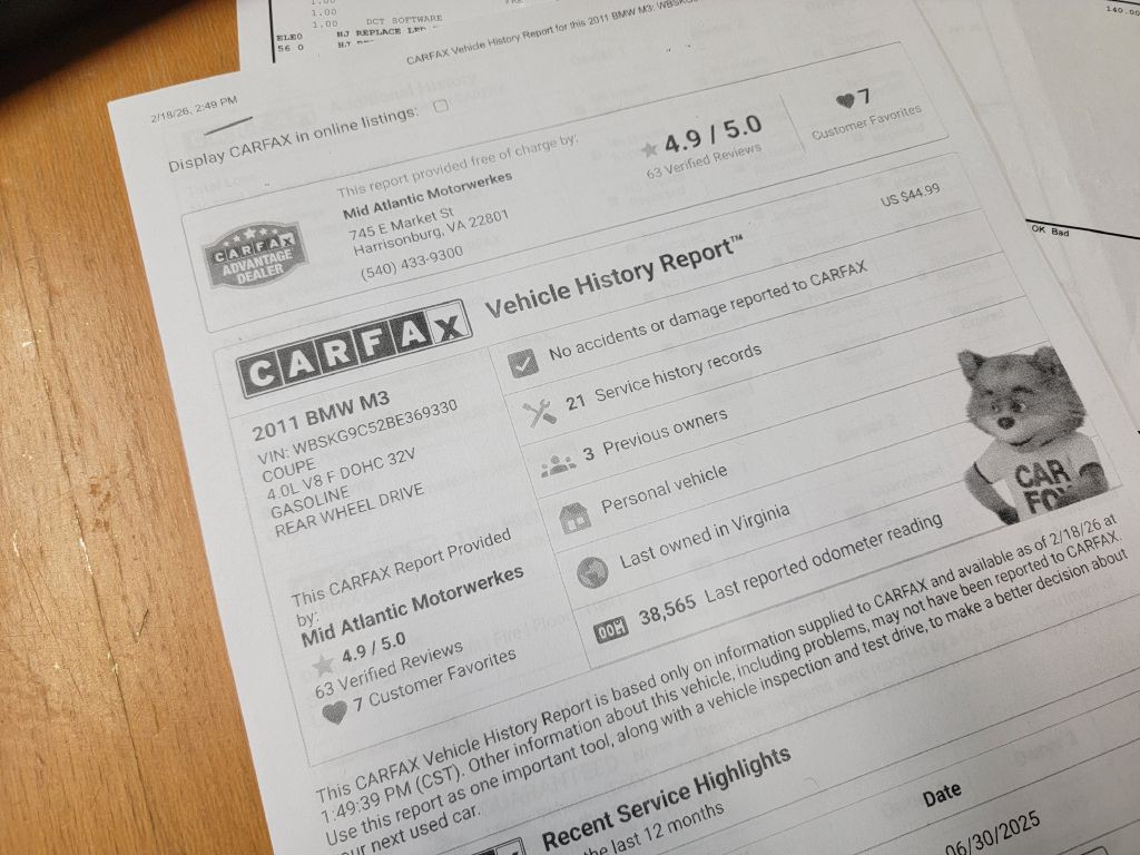 2011 BMW M3 Image 53