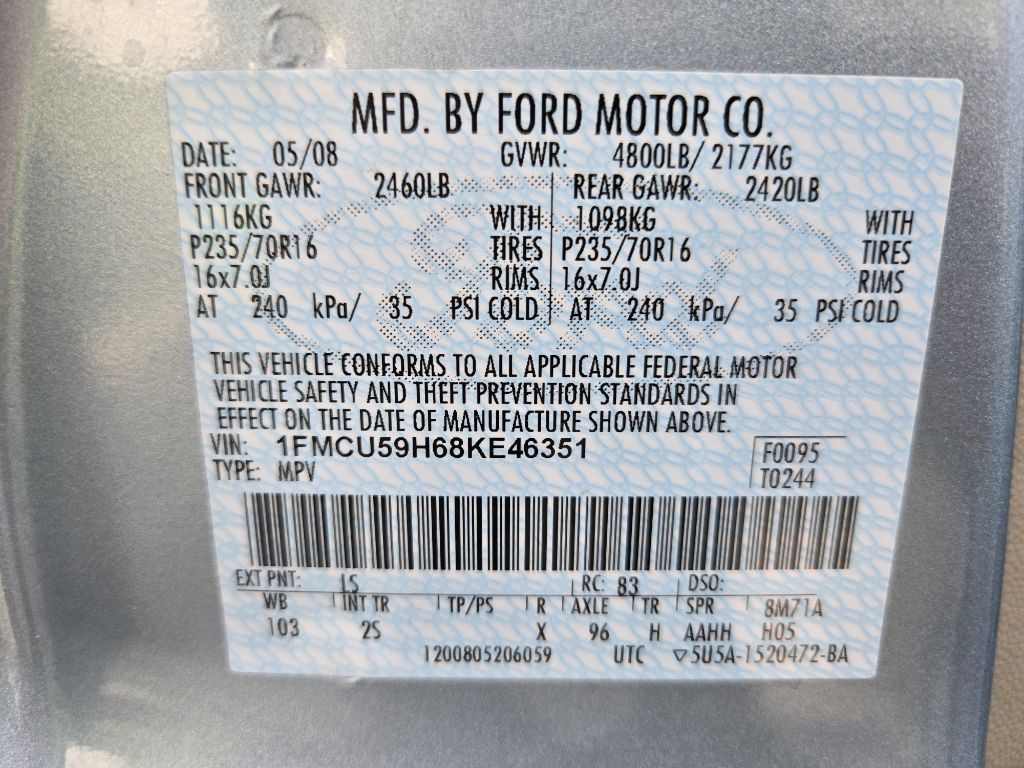 2008 Ford Escape Image 28