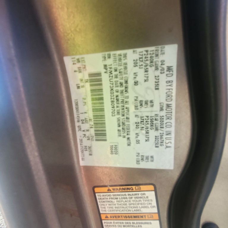 2003 Ford Explorer Image 12