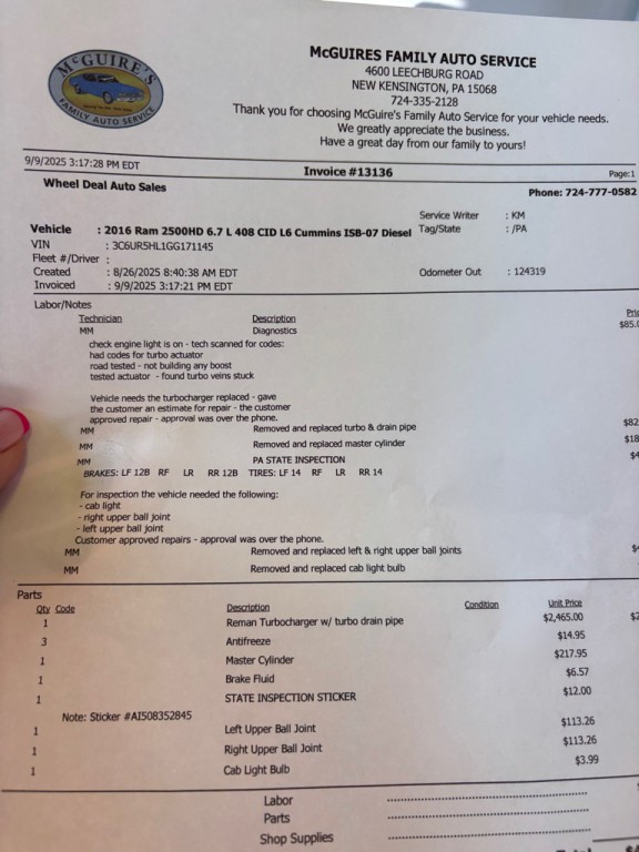 2016 RAM 2500 Image 34