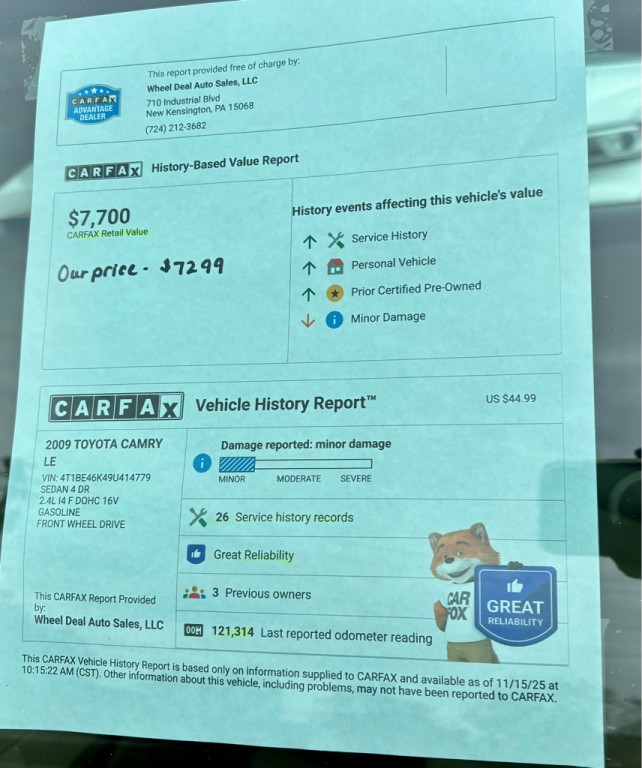 2009 Toyota Camry Image 15