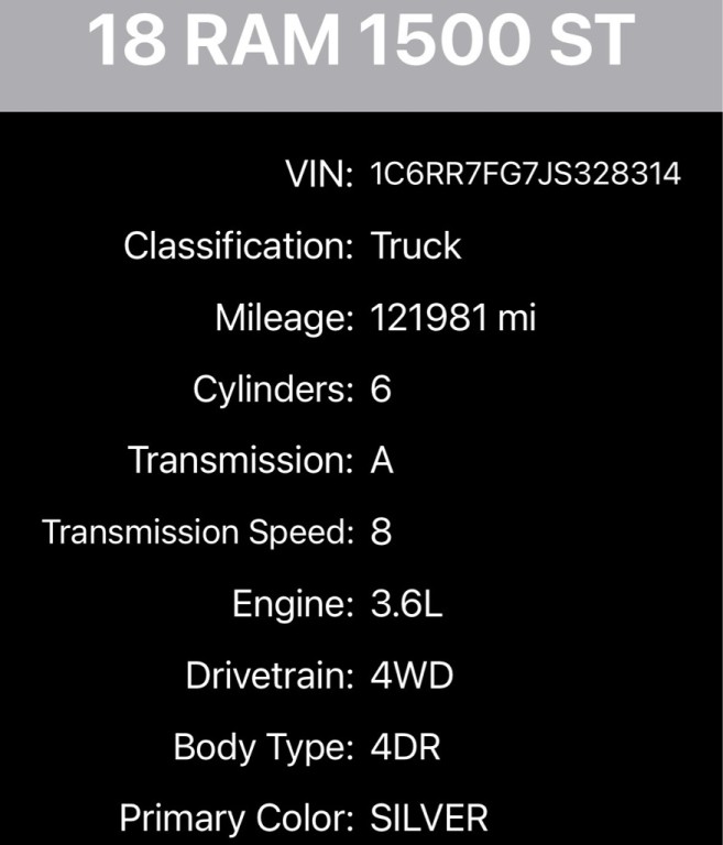 2018 RAM 1500 Image 15