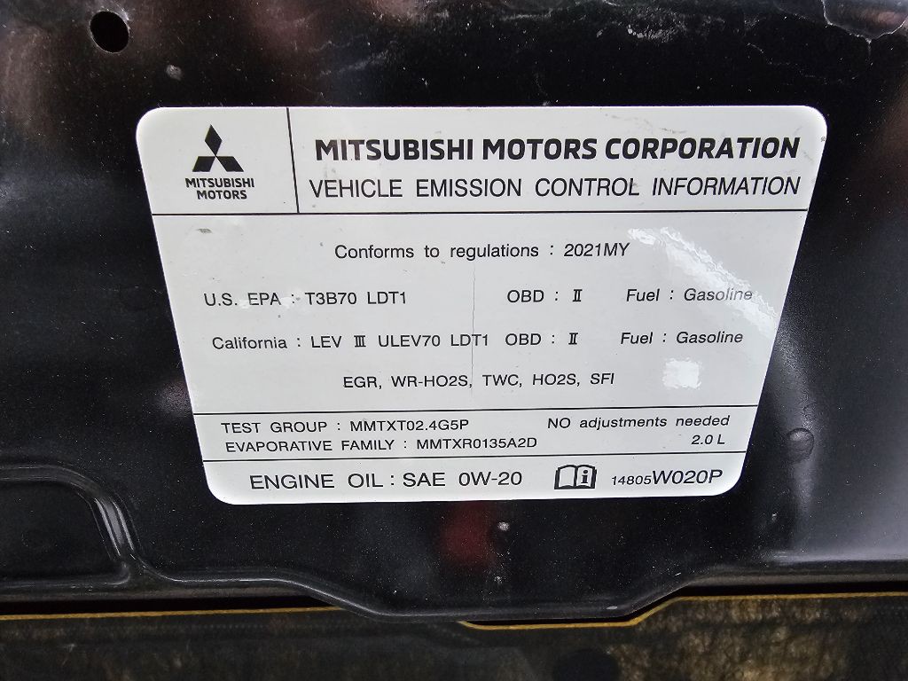 2021 Mitsubishi Outlander Image 12