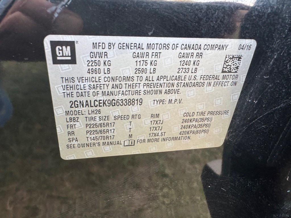 2016 Chevrolet Equinox Image 29