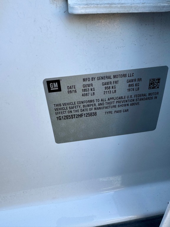 2017 Chevrolet Malibu Image 10