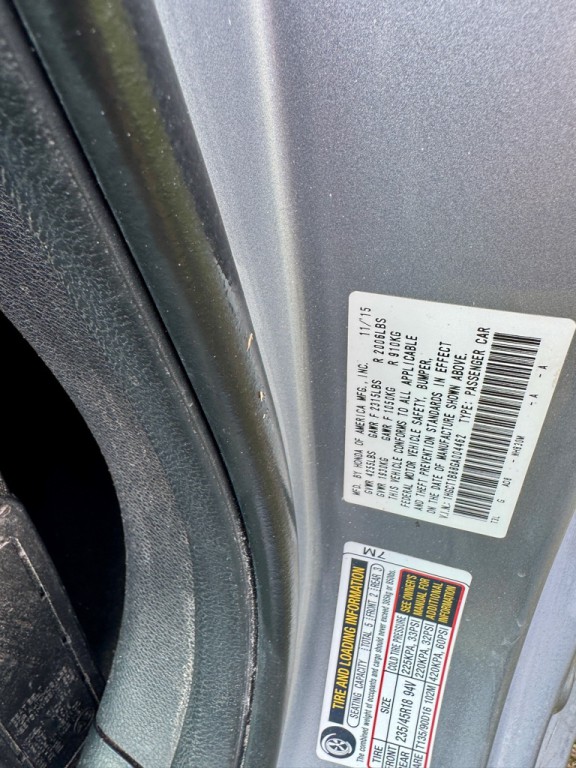 2016 Honda Accord Image 8