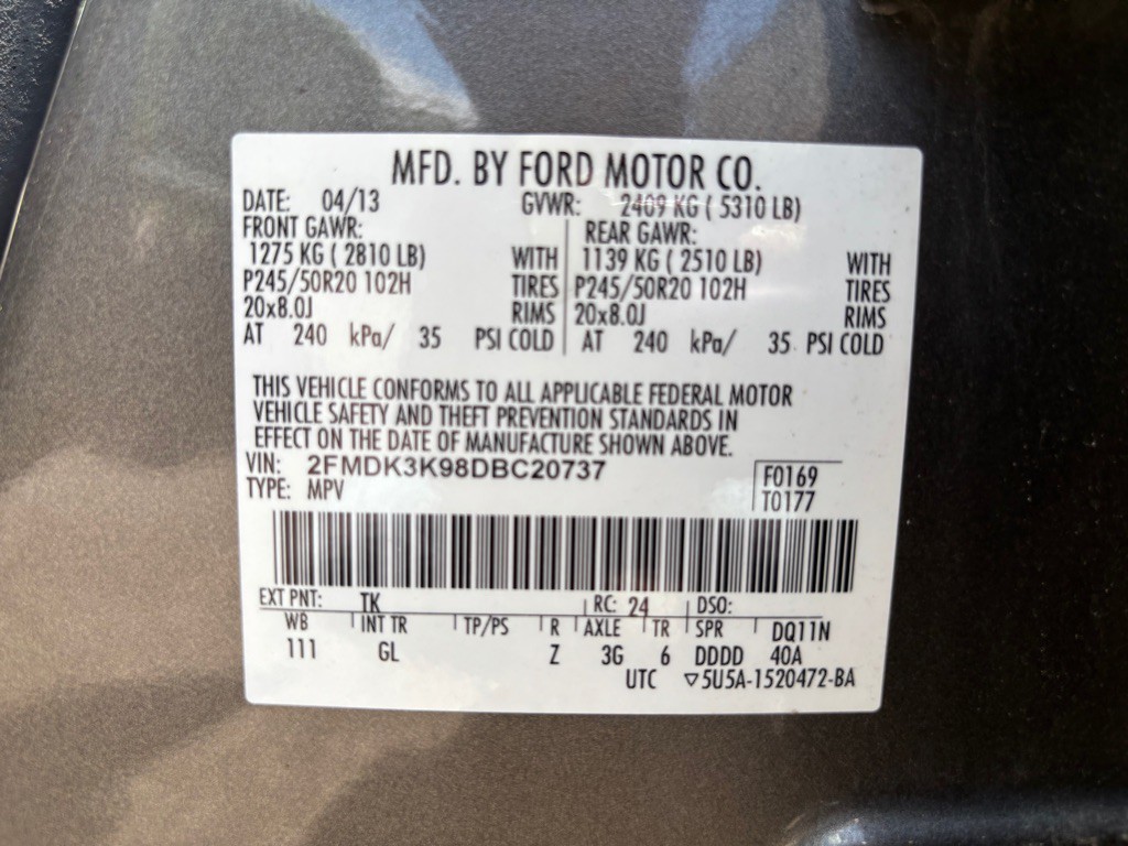 2013 Ford Edge Image 30