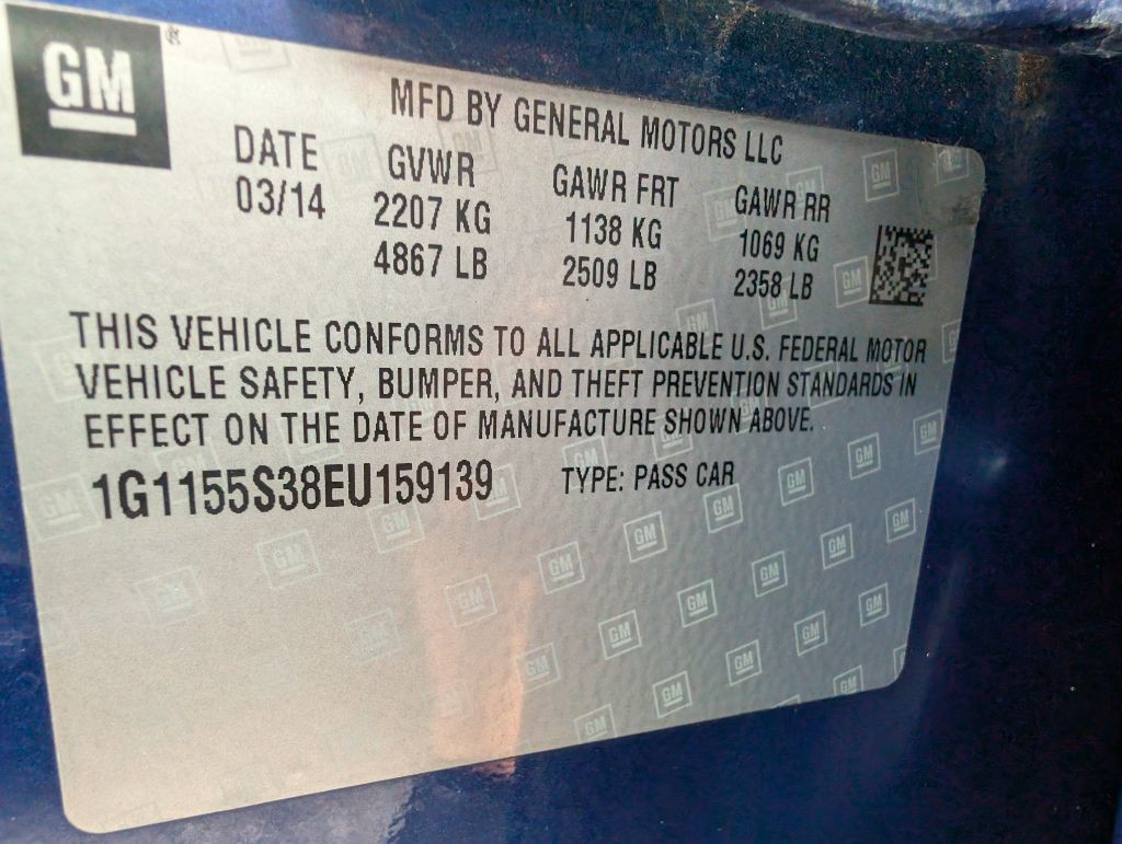 2014 Chevrolet Impala Image 38