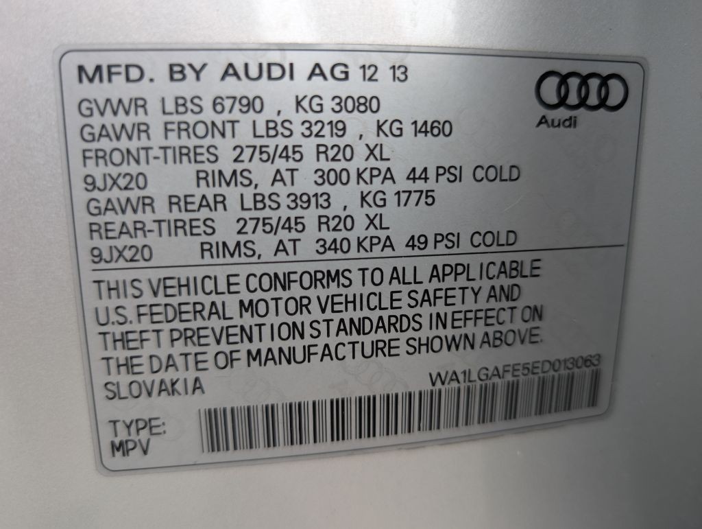 2014 Audi Q7 Image 45