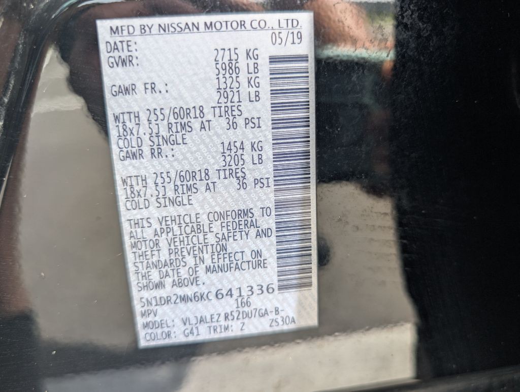 2019 Nissan Pathfinder Image 45