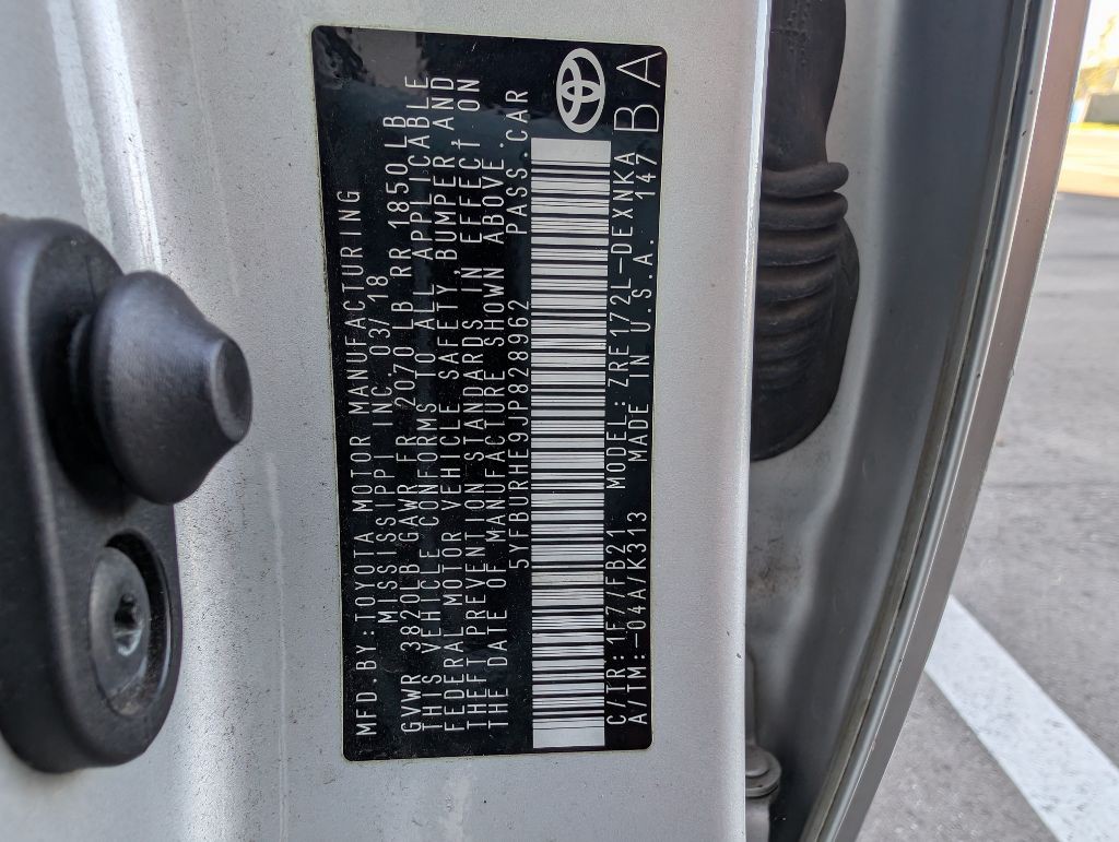 2018 Toyota Corolla Image 33