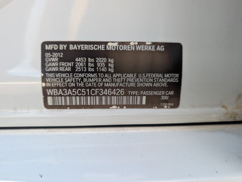 2012 BMW 3 Series Image 29