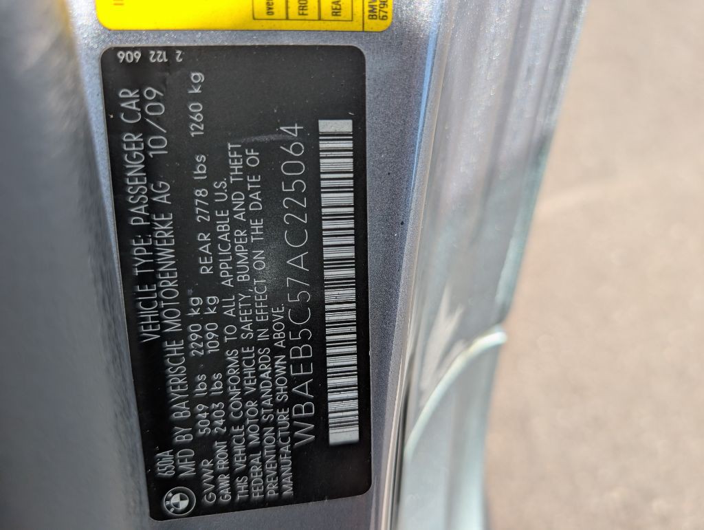 2010 BMW 6 Series Image 44