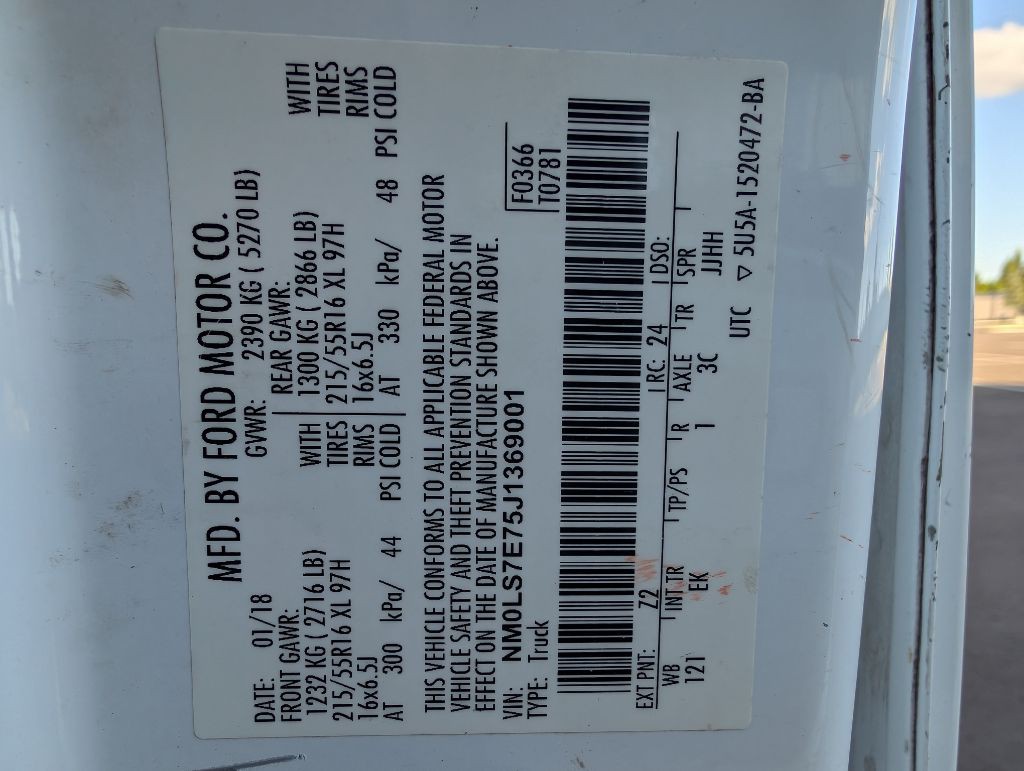 2018 Ford Transit Connect Image 30