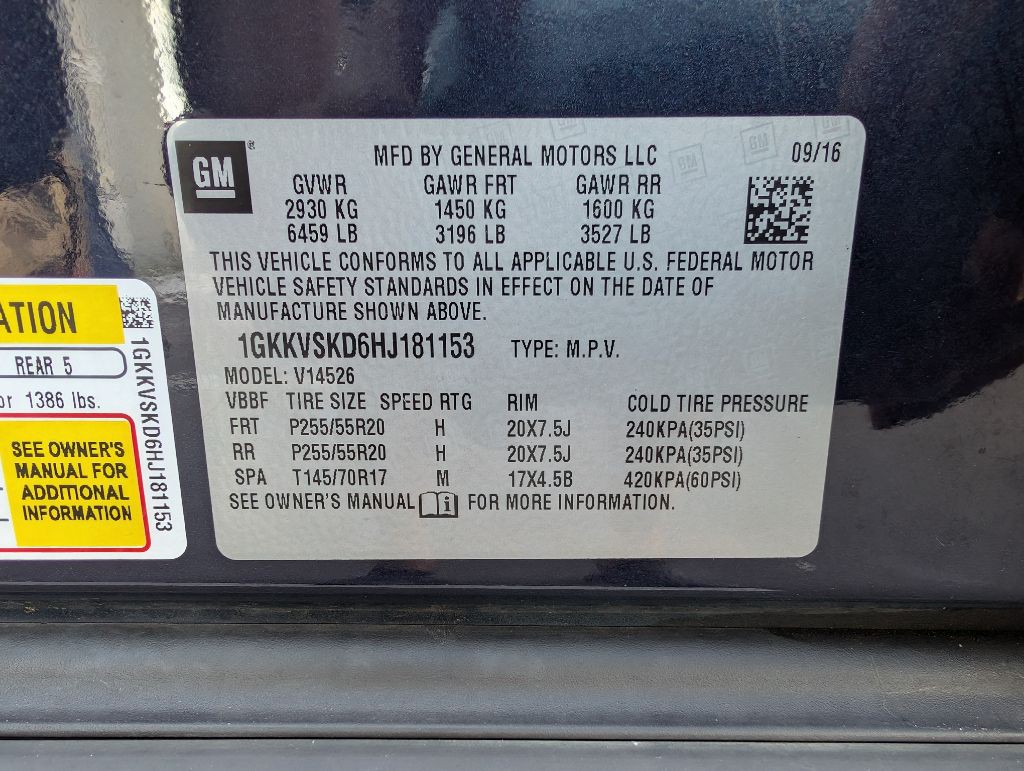 2017 GMC Acadia Image 49