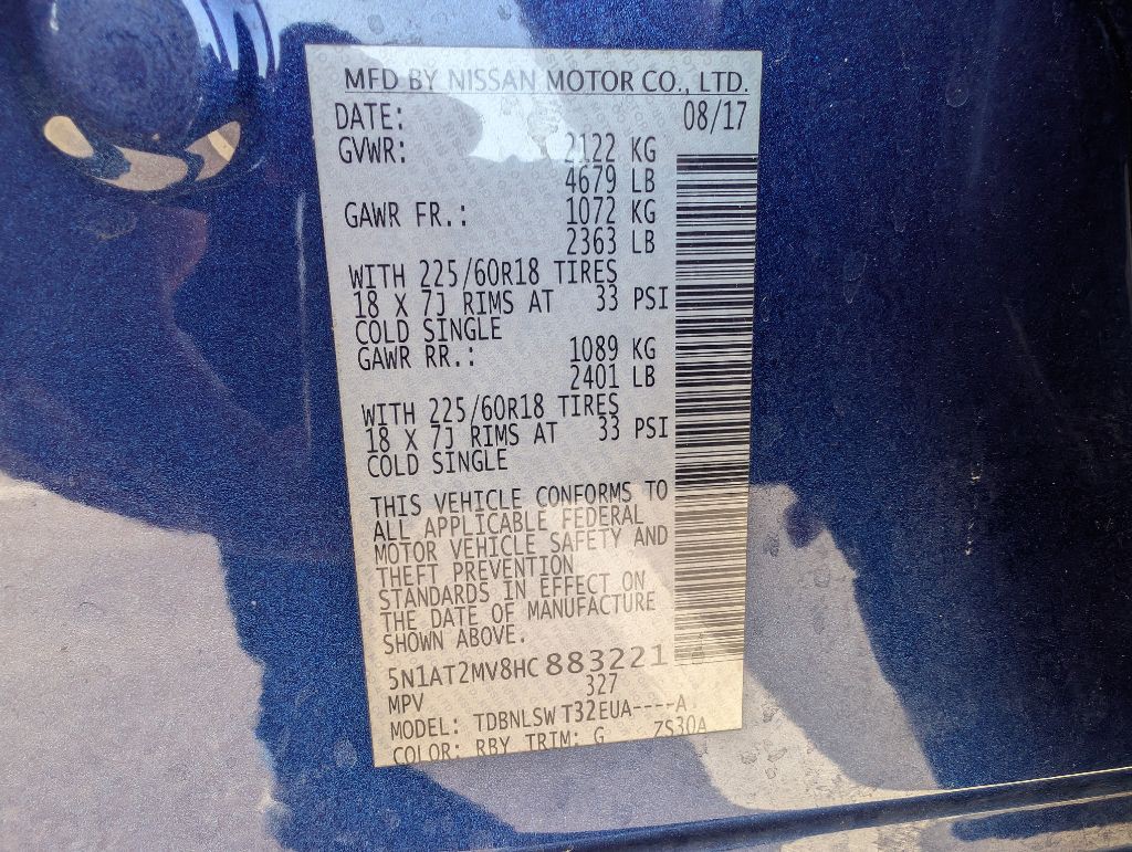 2017 Nissan Rogue Image 48