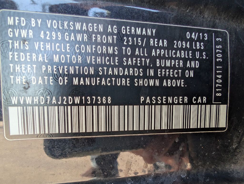 2013 Volkswagen GTI Image 39