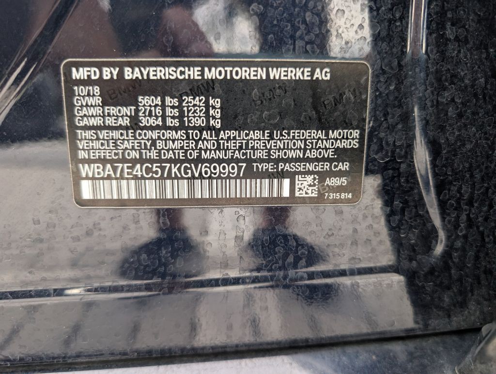 2019 BMW 7 Series Image 52