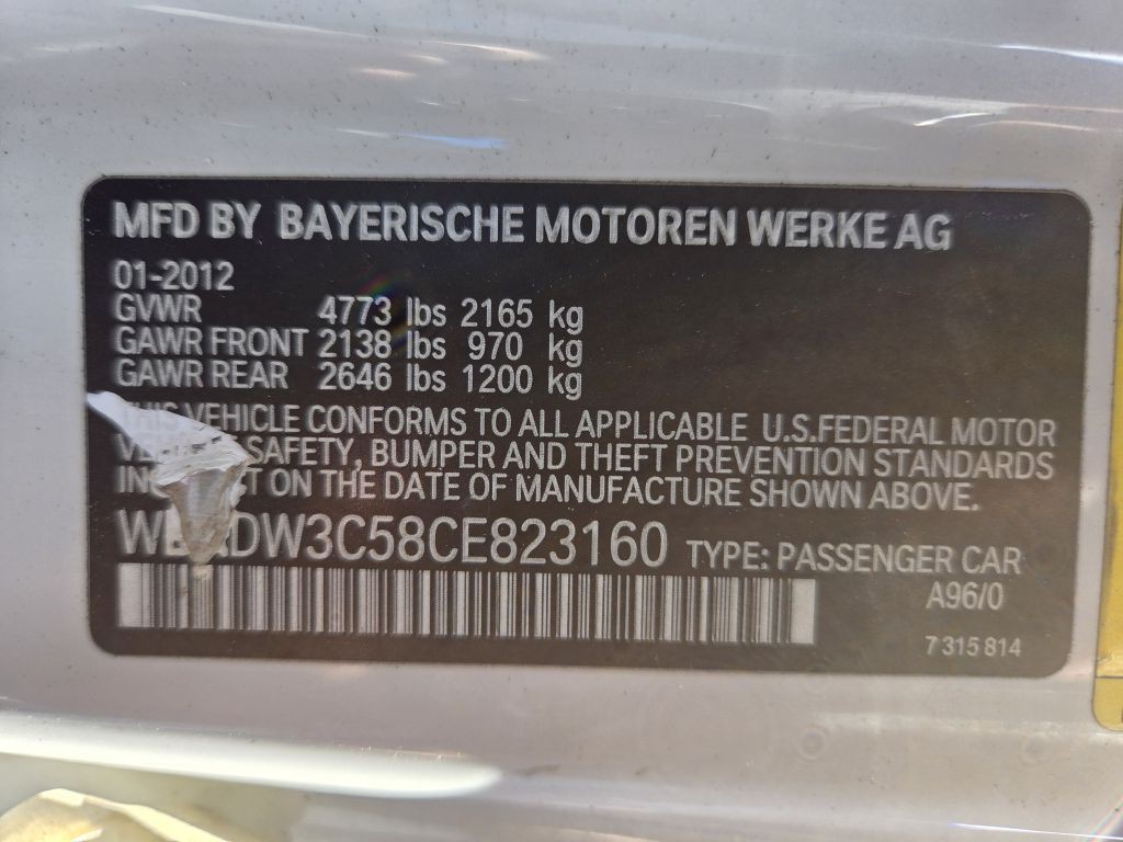 2012 BMW 3 Series Image 23