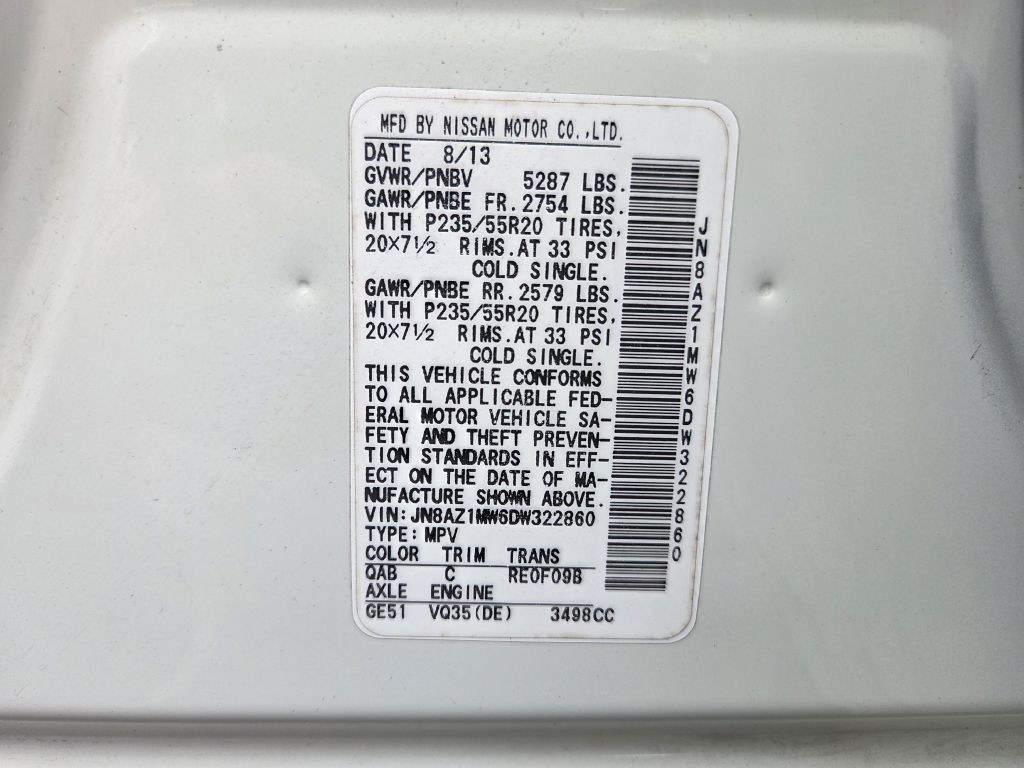 2013 Nissan Murano Image 17